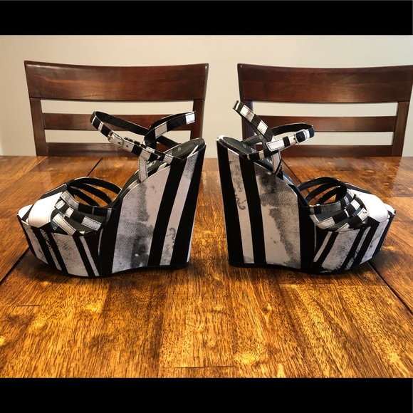 NWOT! ALDO/Libertine Limited Edition Wedges sz 8 - Picture 6 of 13